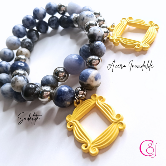 Duo Friends Sodalita mate y brillante - Pack duo Amistad CSF