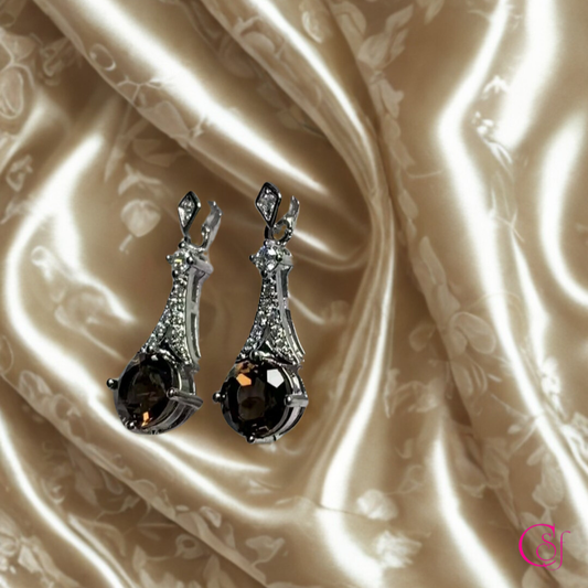 Bridgerton by CSF · Pendientes Granate Noble