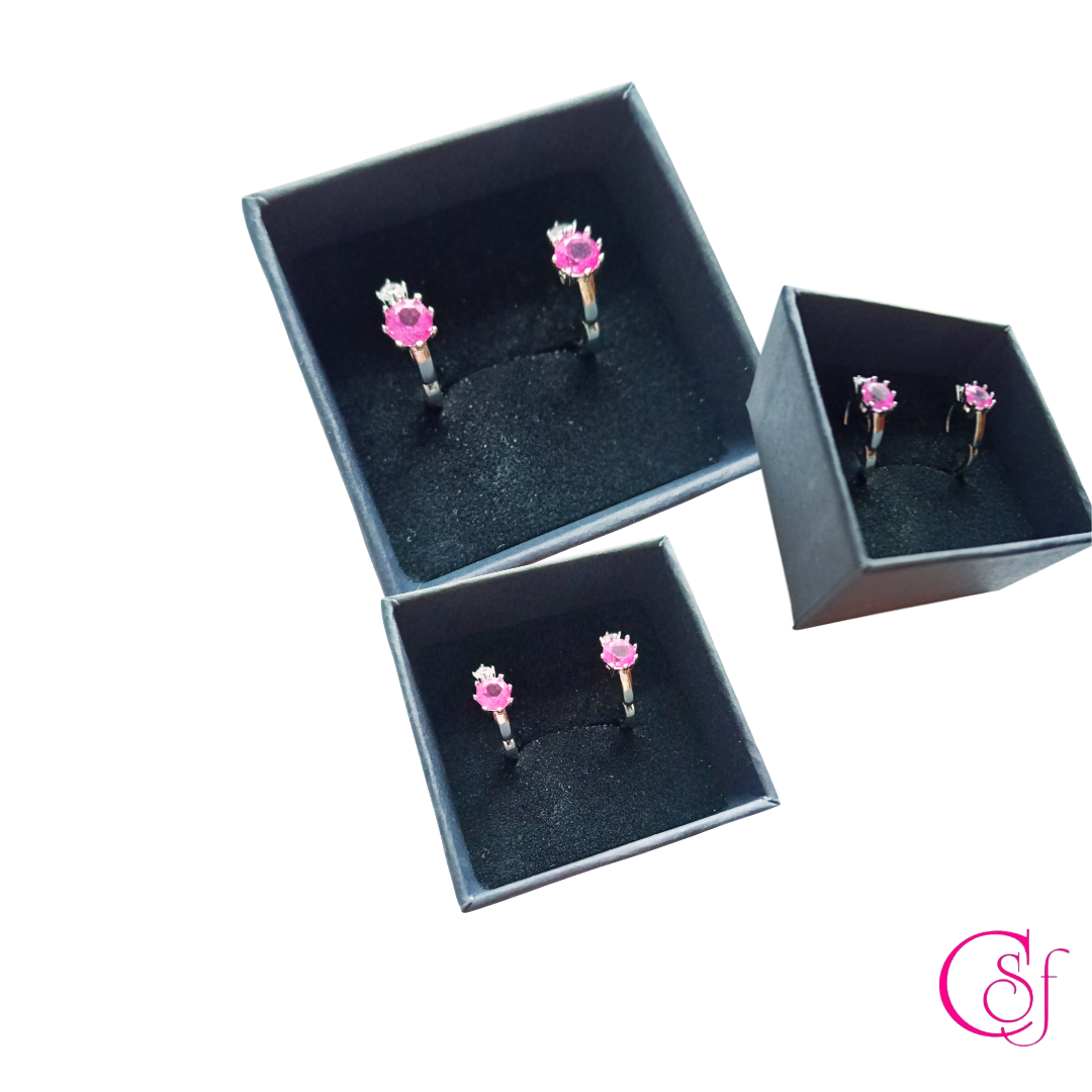Mini Aros zafiro rosado · Trend Magic CSF · Mini Aros de Zafiro Rosa