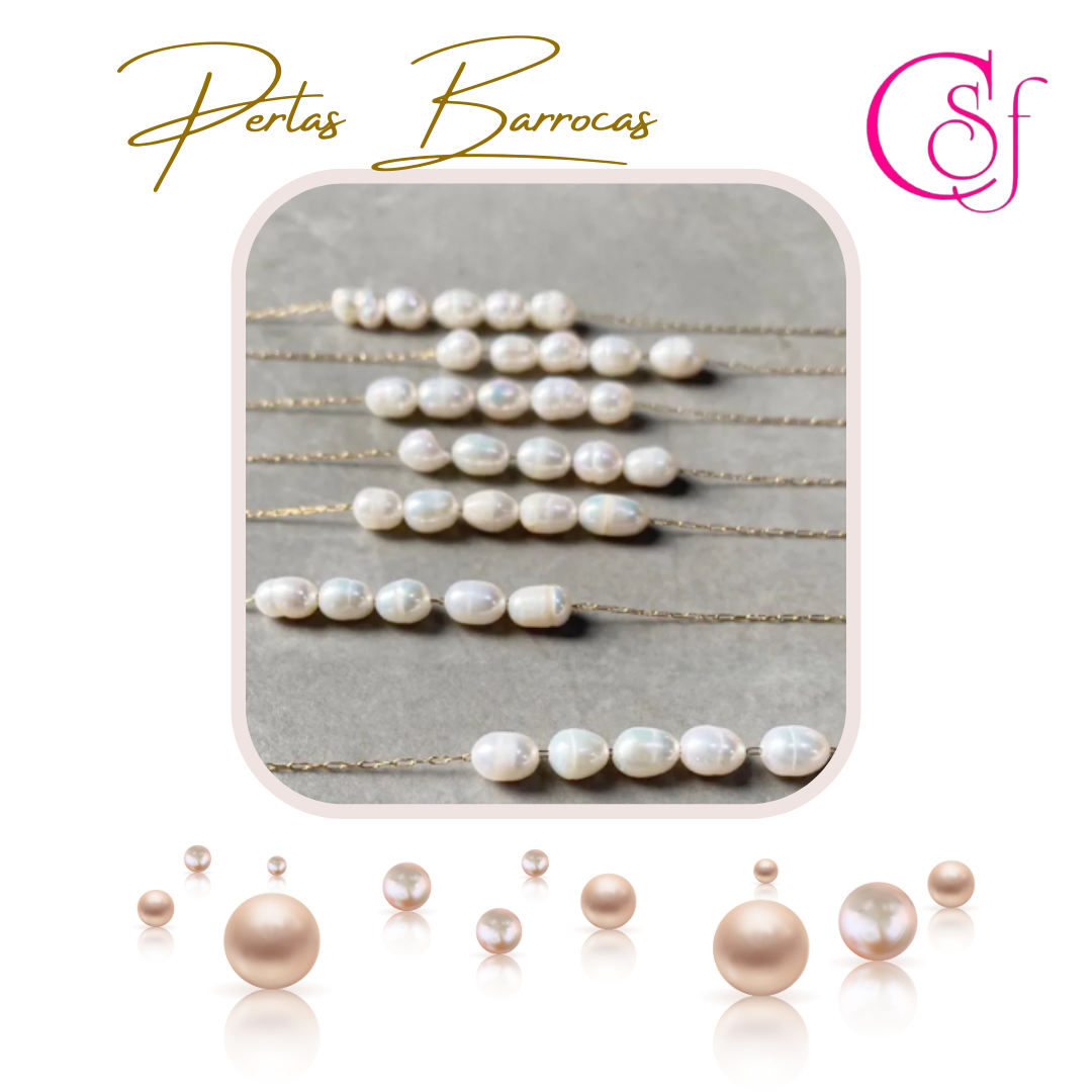 Collar de Perlas Barrocas