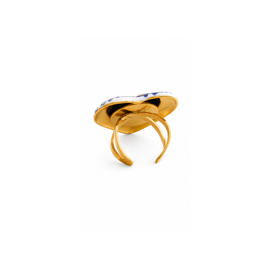 Anillo Cuore di Amalfi · Ajustable · Acero Inoxidable 316L