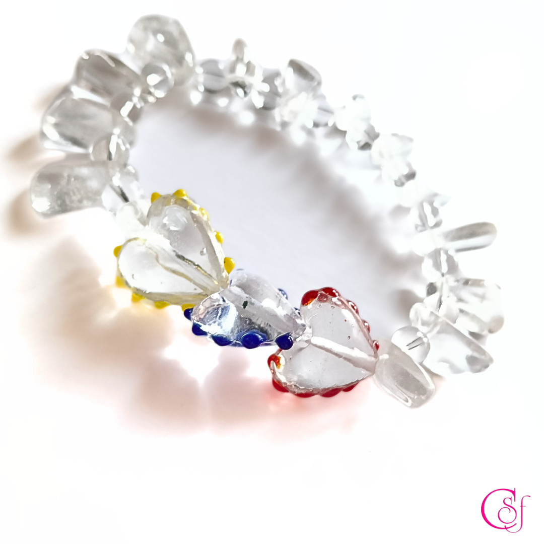 Pulsera de cuarzo cristal - Trend Magic CSF · Pulsera “Yo elijo la Luz”