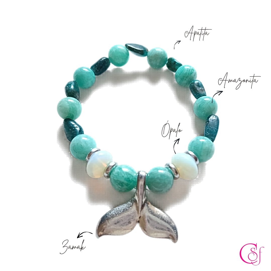 Pulsera Cola de Ballena · Energía y Fluidez · Diseño de Autor CSF