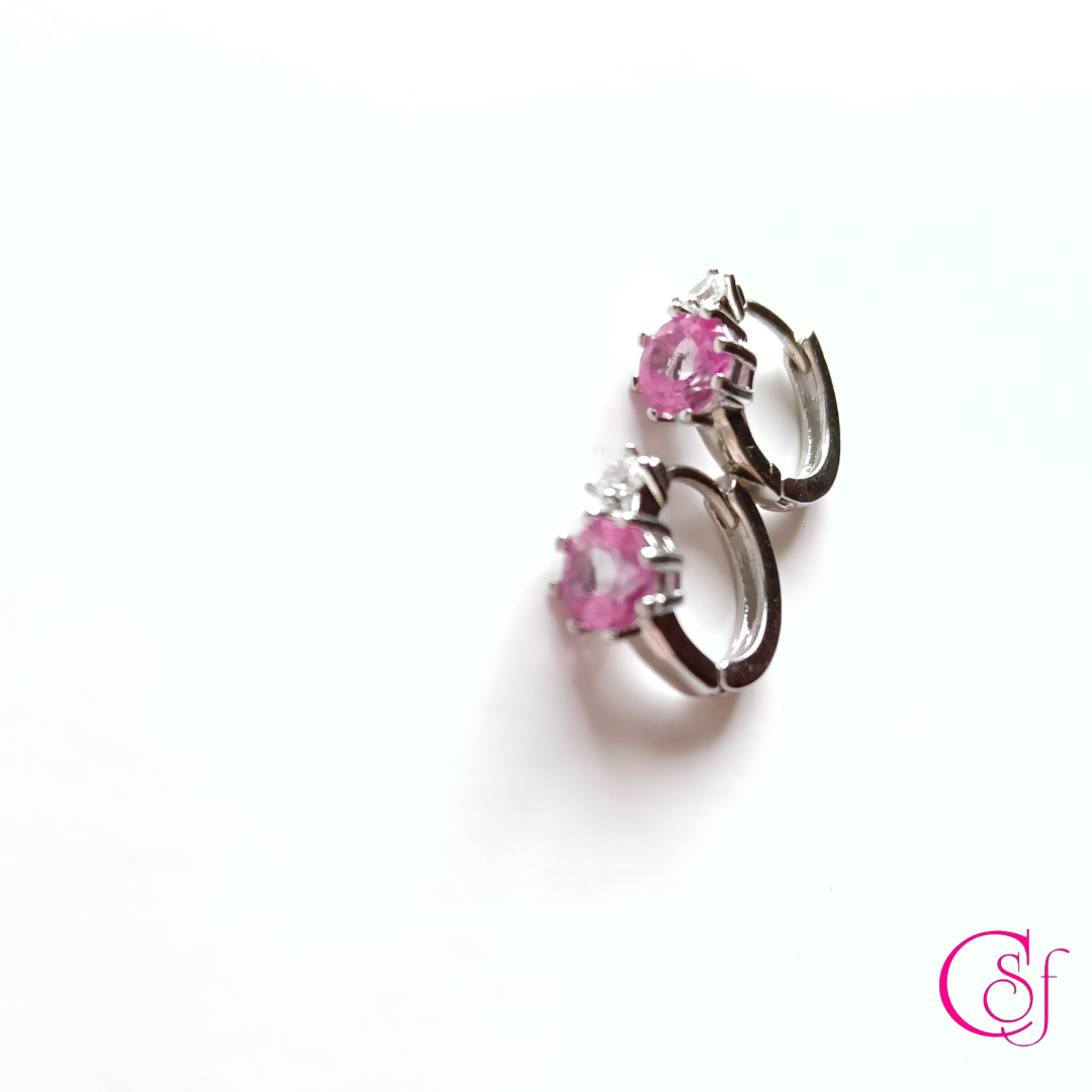 Mini Aros zafiro rosado · Trend Magic CSF · Mini Aros de Zafiro Rosa