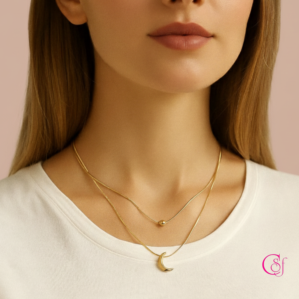 Collar Luna - Doble