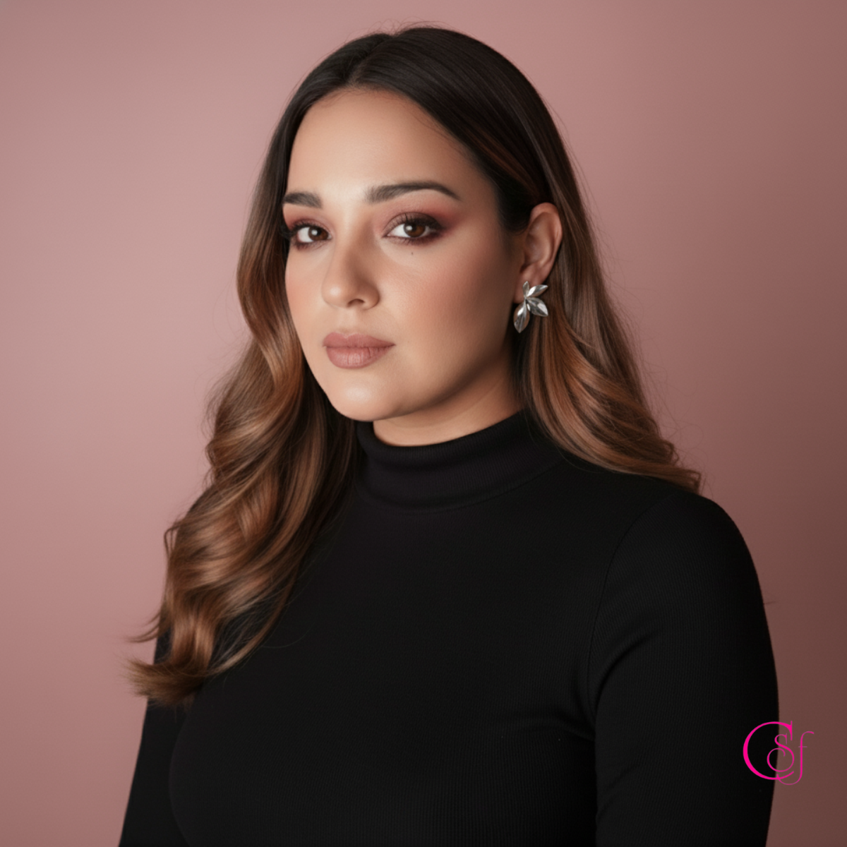 Pendientes Flores de paraíso