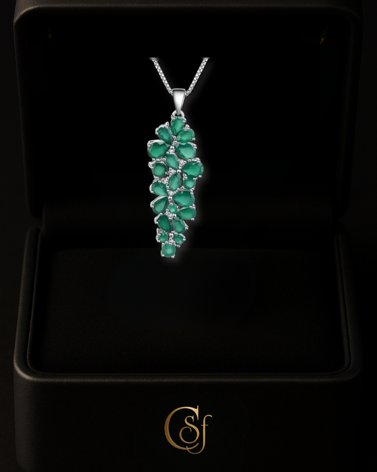 Collar · Colección Racimo de Flores – Plata 925 Rodiada