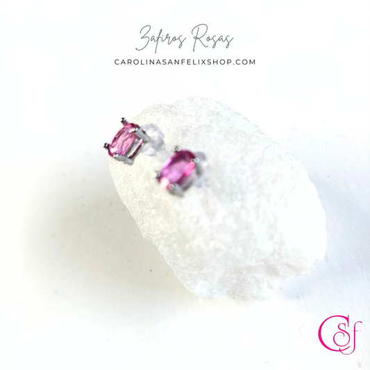 Zafiro Rosa · Trend Magic CSF · Pendientes Rosa Silente