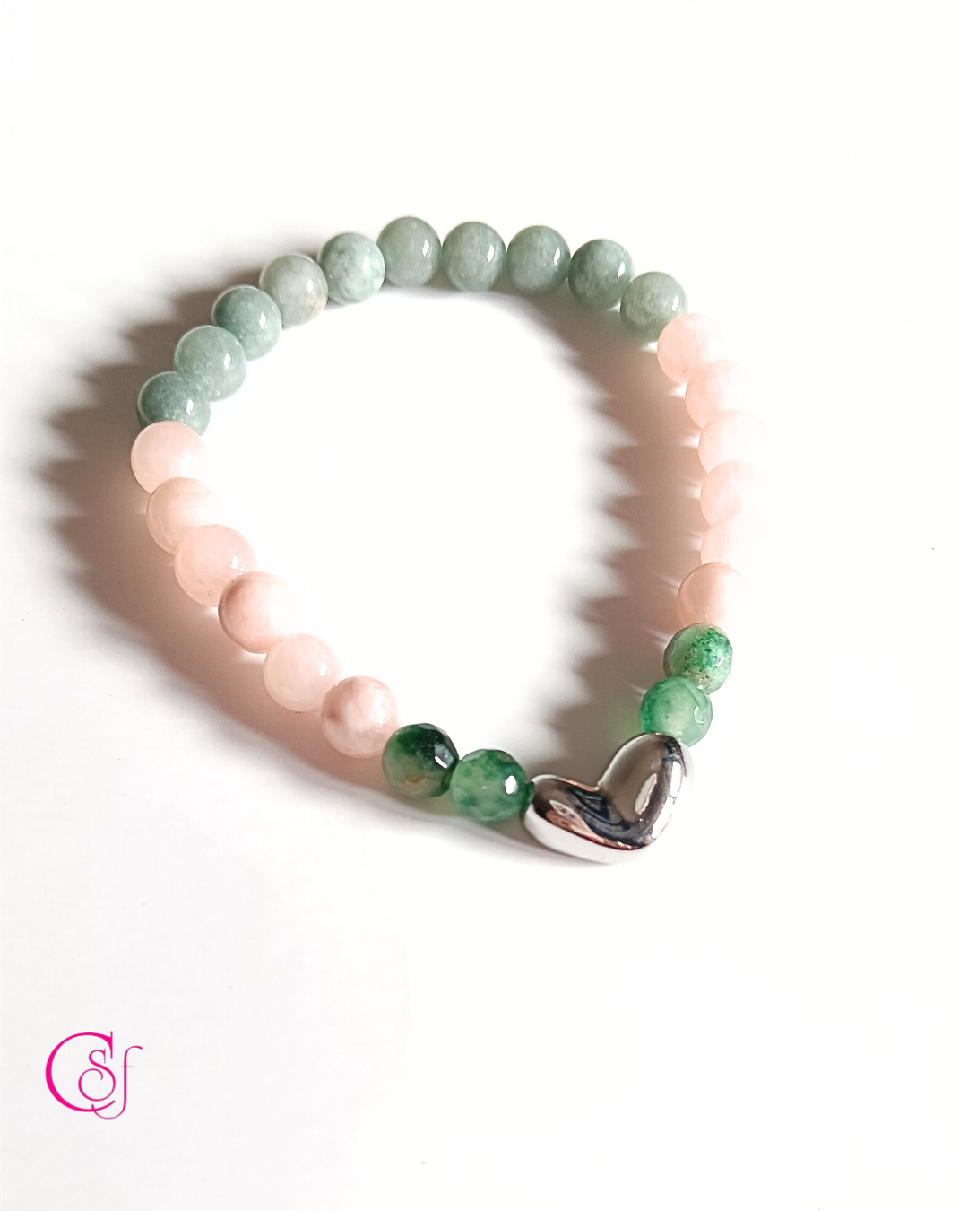 Pulsera de jade y jaspe