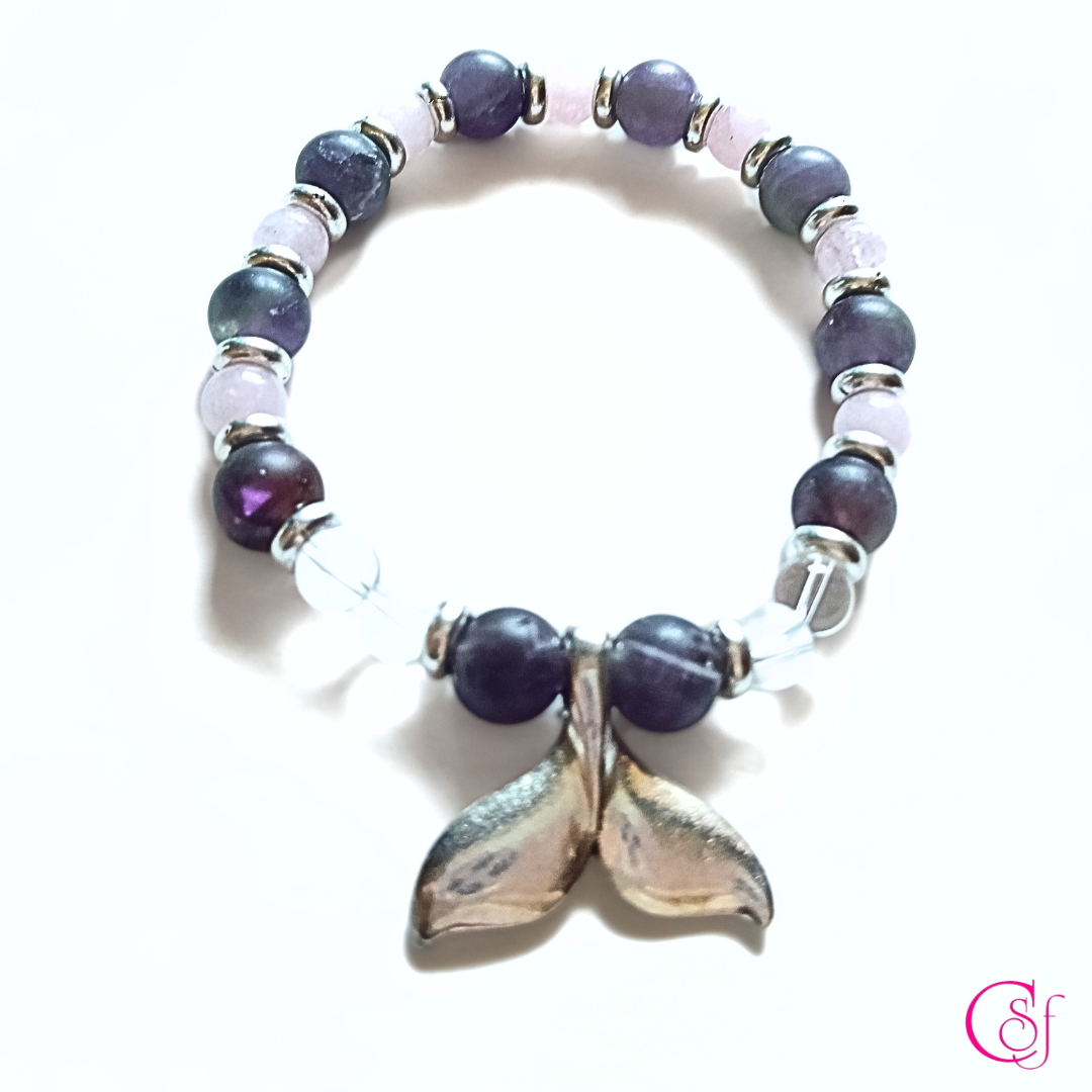 Pulsera Cola de Ballena · Calma y Claridad · Diseño de Autor CSF
