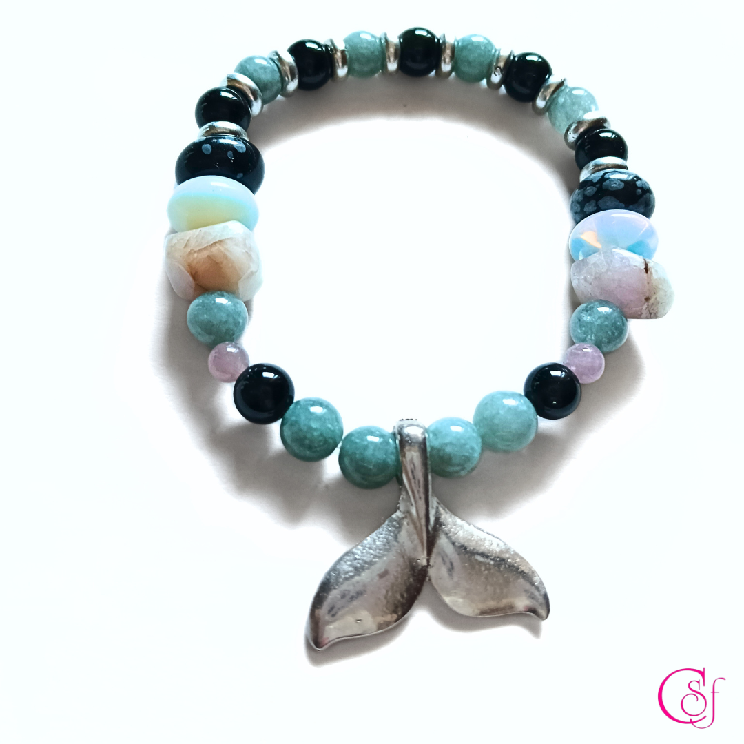Pulsera Cola de Ballena · Contraste y Magnetismo · Diseño de Autor CSF