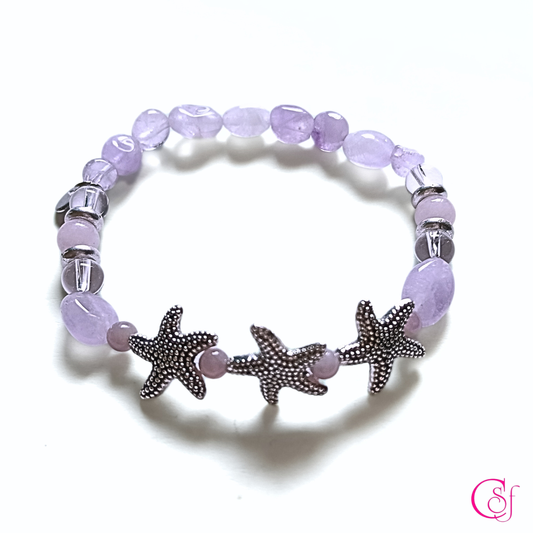 Pulsera Estrella de Mar · Luz y Magnetismo · Diseño de Autor CSF
