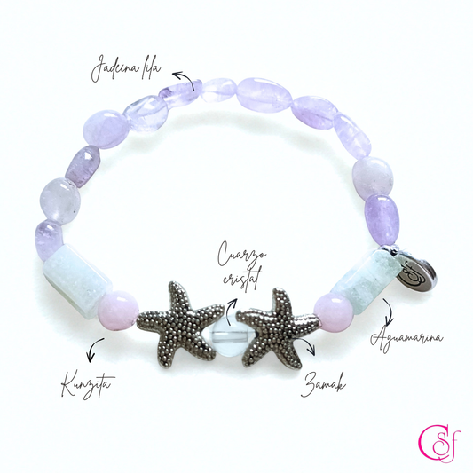 Pulsera Estrella de Mar · Calma y Armonía · Diseño de Autor CSF