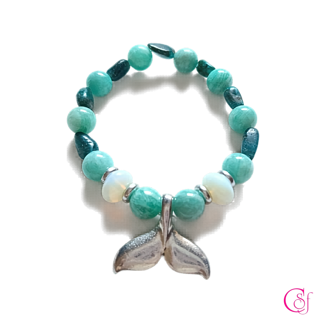 Pulsera Cola de Ballena · Energía y Fluidez · Diseño de Autor CSF