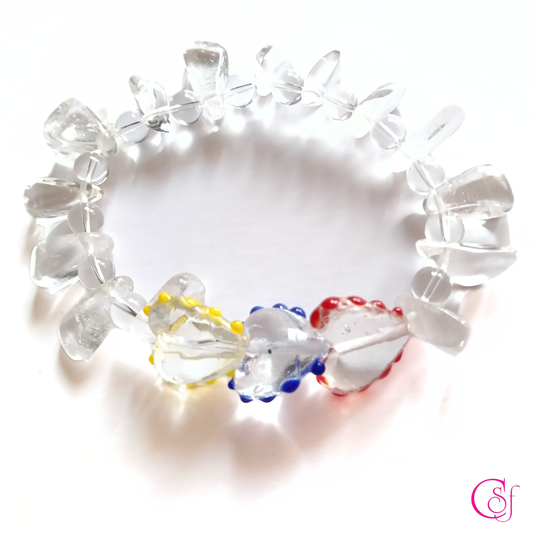 Pulsera de cuarzo cristal - Trend Magic CSF · Pulsera “Yo elijo la Luz”