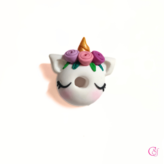 Donut Unicornio KAWAII · Hecho a Mano · Diseño CSF
