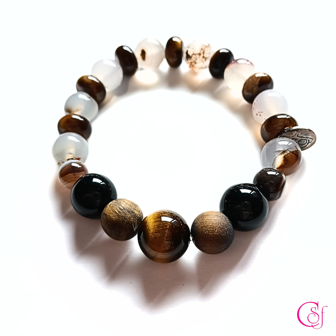 Pulsera Unisex · Presencia y carácter · Ojo de Tigre
