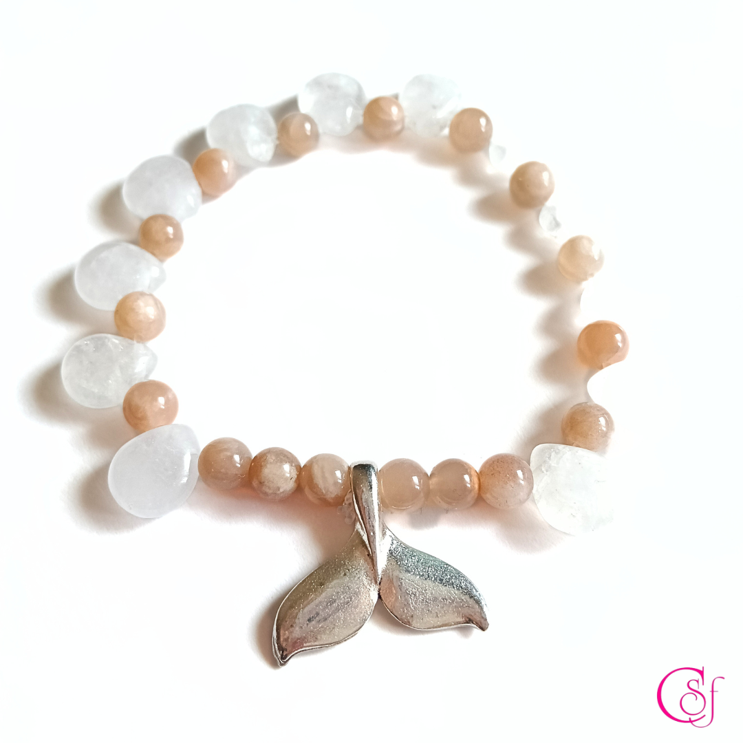 Pulsera Cola de Ballena · Fluidez y Claridad · Diseño de Autor CSF