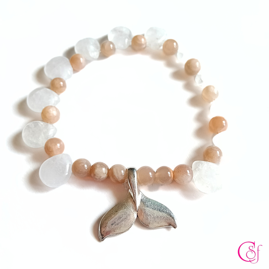 Pulsera Cola de Ballena · Fluidez y Claridad · Diseño de Autor CSF