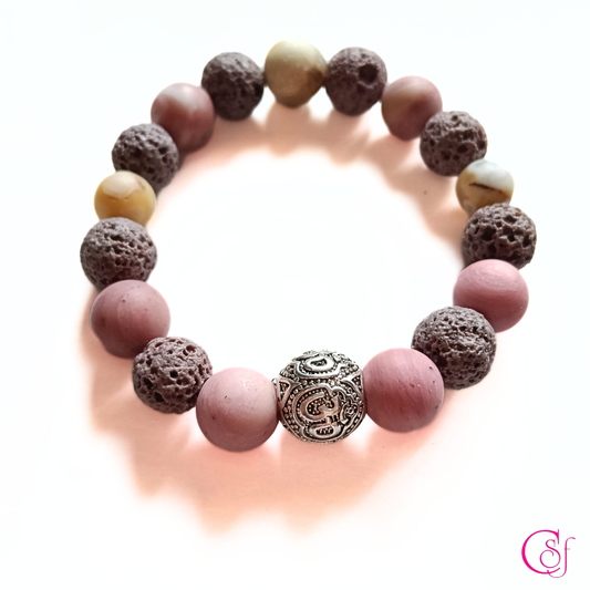 Pulsera Ohm · Centro y Estabilidad · Diseño de Autor CSF